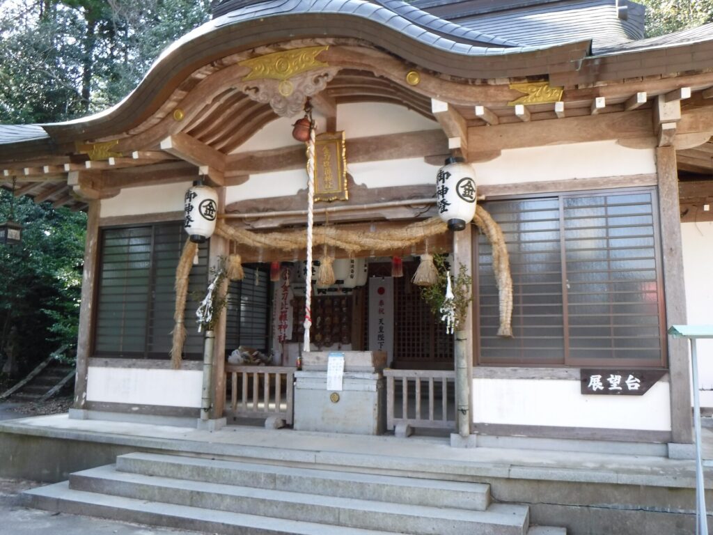 サムハラ神社 奥の宮 社殿